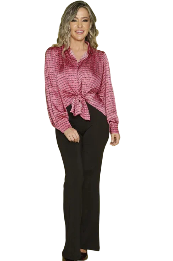 Blusa ejecutiva de trabajo mujer