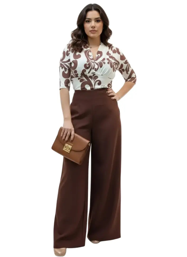 Blusa casual look de día