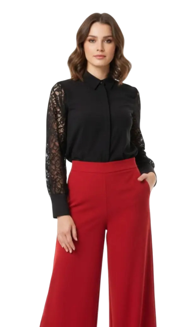 Blusa casual fácil de combinar