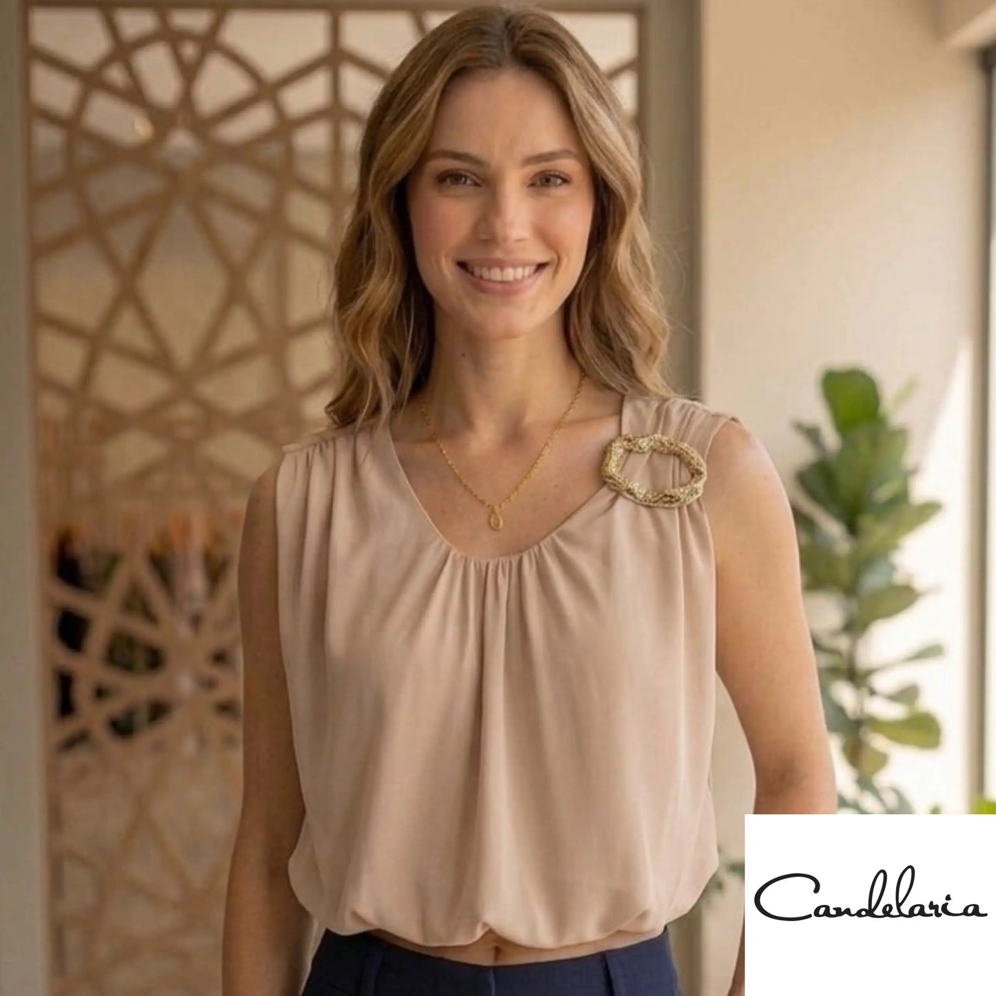 Blusa elegante para ir a trabajar - Ref: 1203014-90