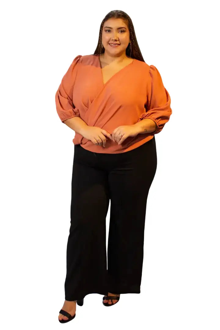 Blusa plus mujer - Natalia