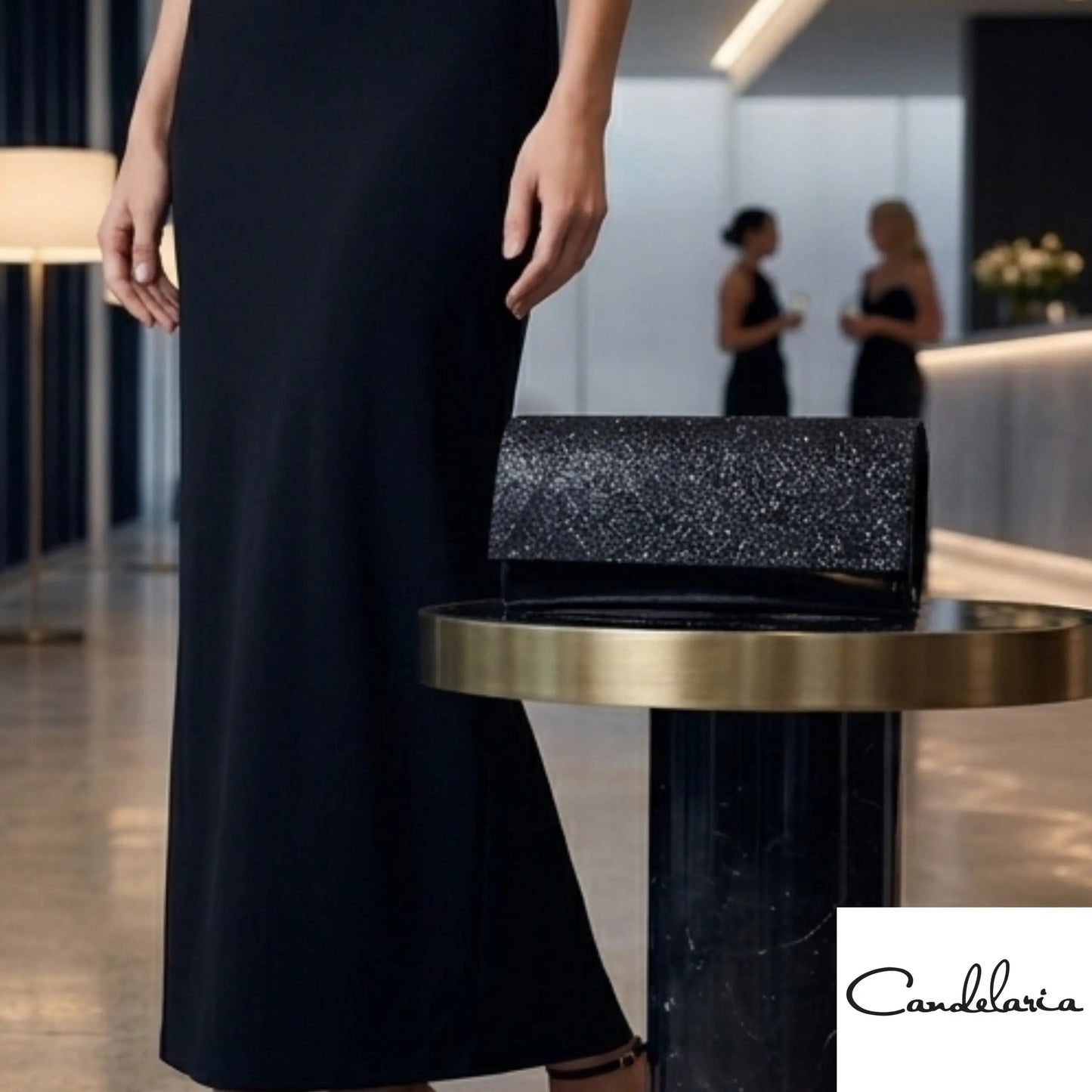 Bolso sobre brillante