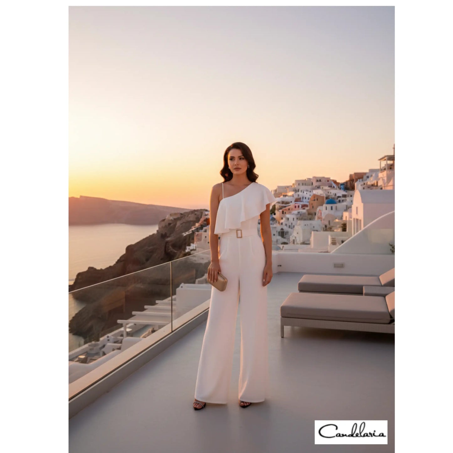 Enterizo glam largo diseño elegante