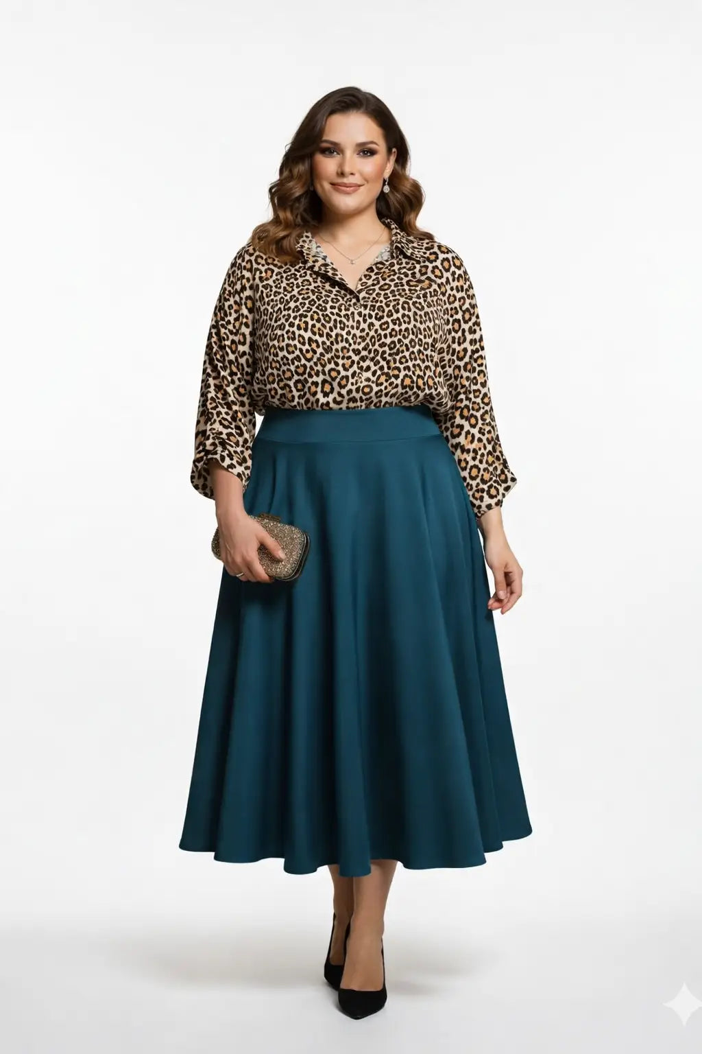 Falda plus size mujer