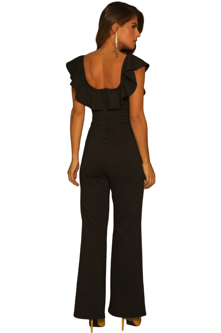 Enterizo glam largo mujer sofisticado