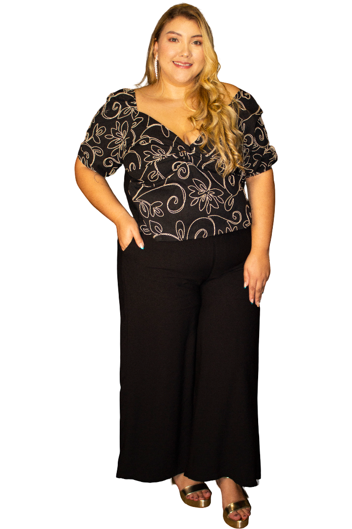 Blusa plus mujer - Nina