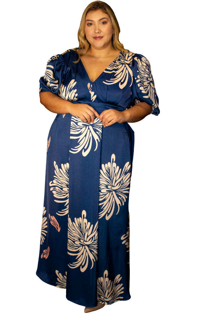 Vestido plus mujer - Nadia