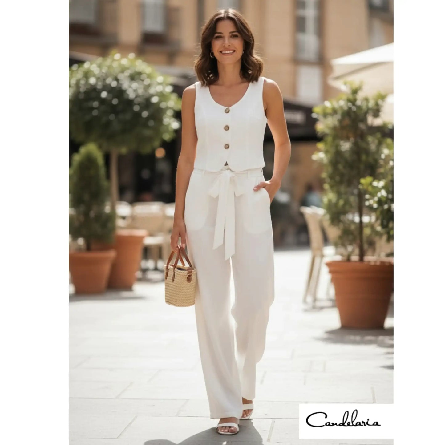 Pantalón casual fácil de usar - Ref: 10707128-140