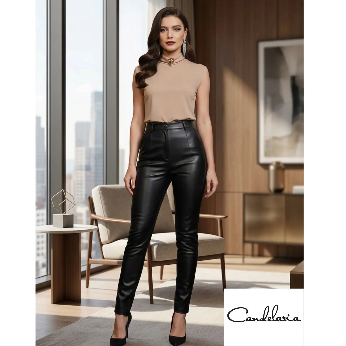 Pantalón casual femenino - Ref: PUP102-150