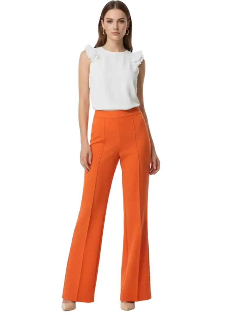 Pantalón casual tela suave