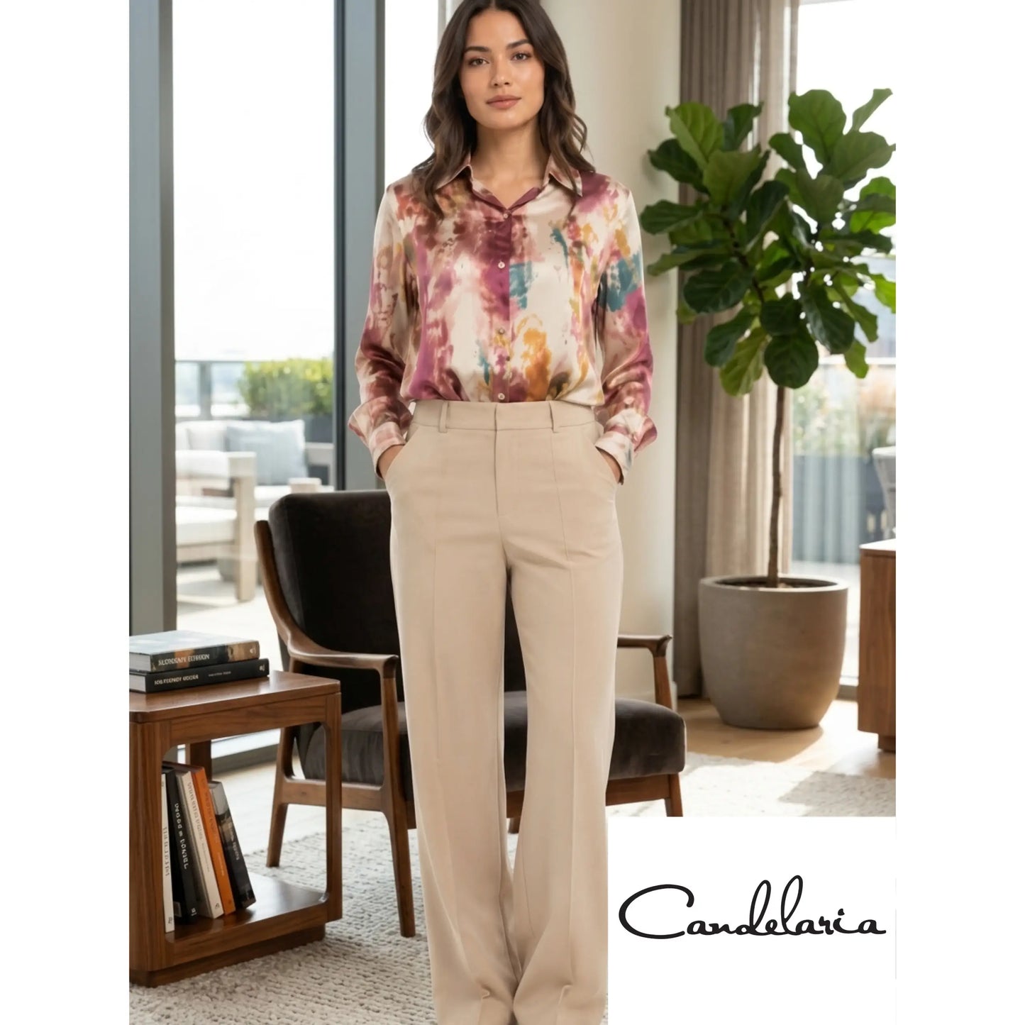 Pantalón casual para mujer - Ref: BP05733-120