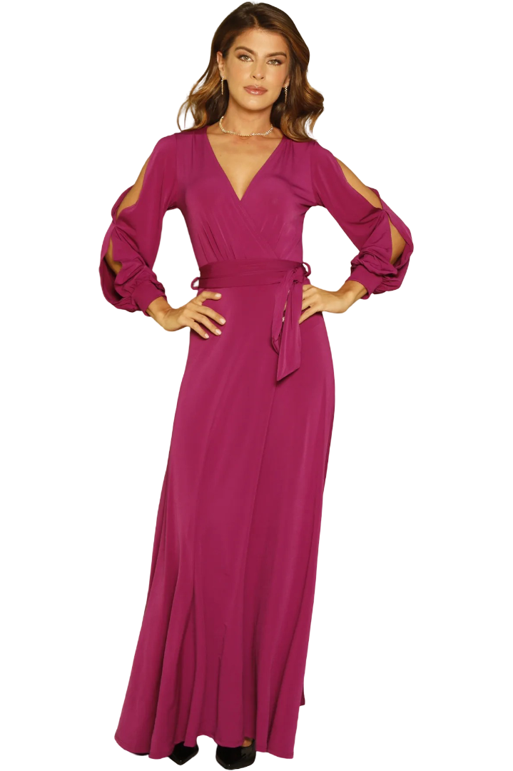 Vestido largo glam estética refinada - Ref: DJ13638-S-200