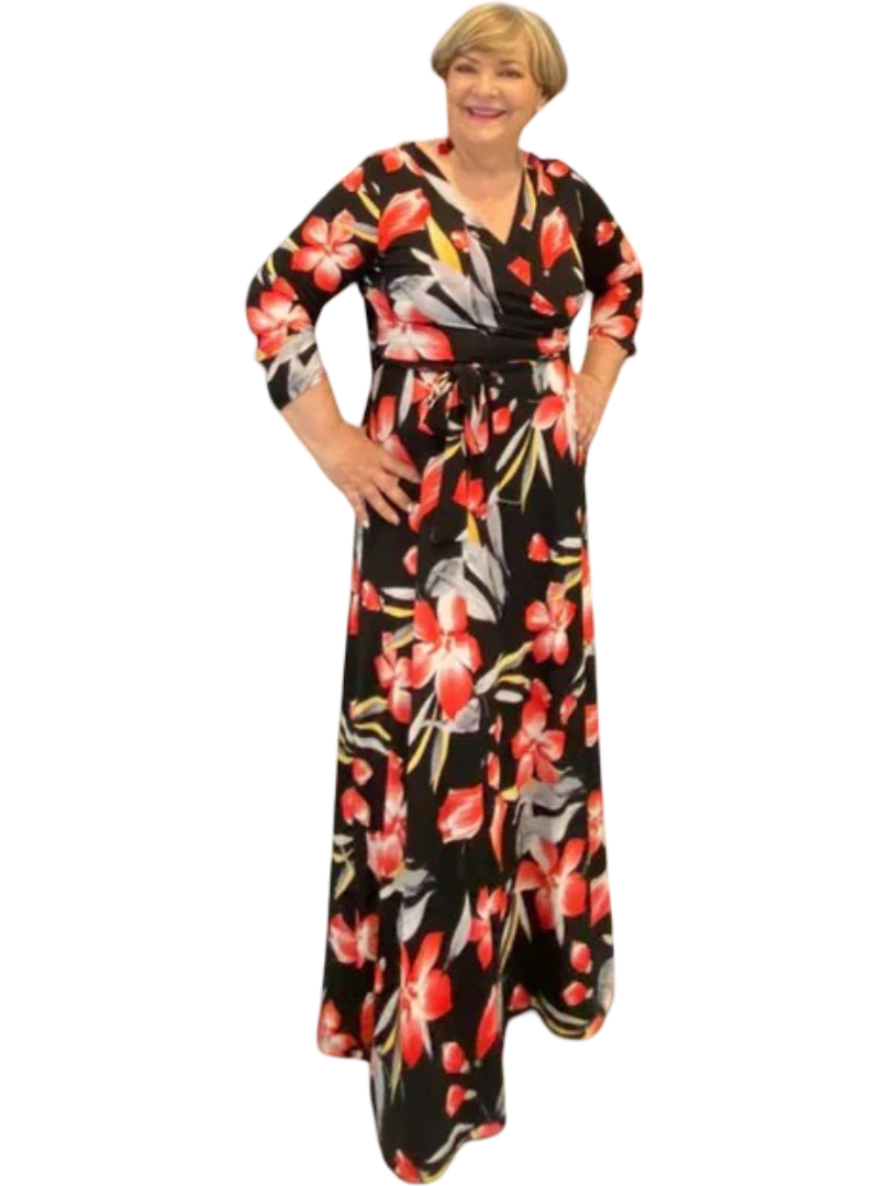 Vestido plus mujer - Elisa