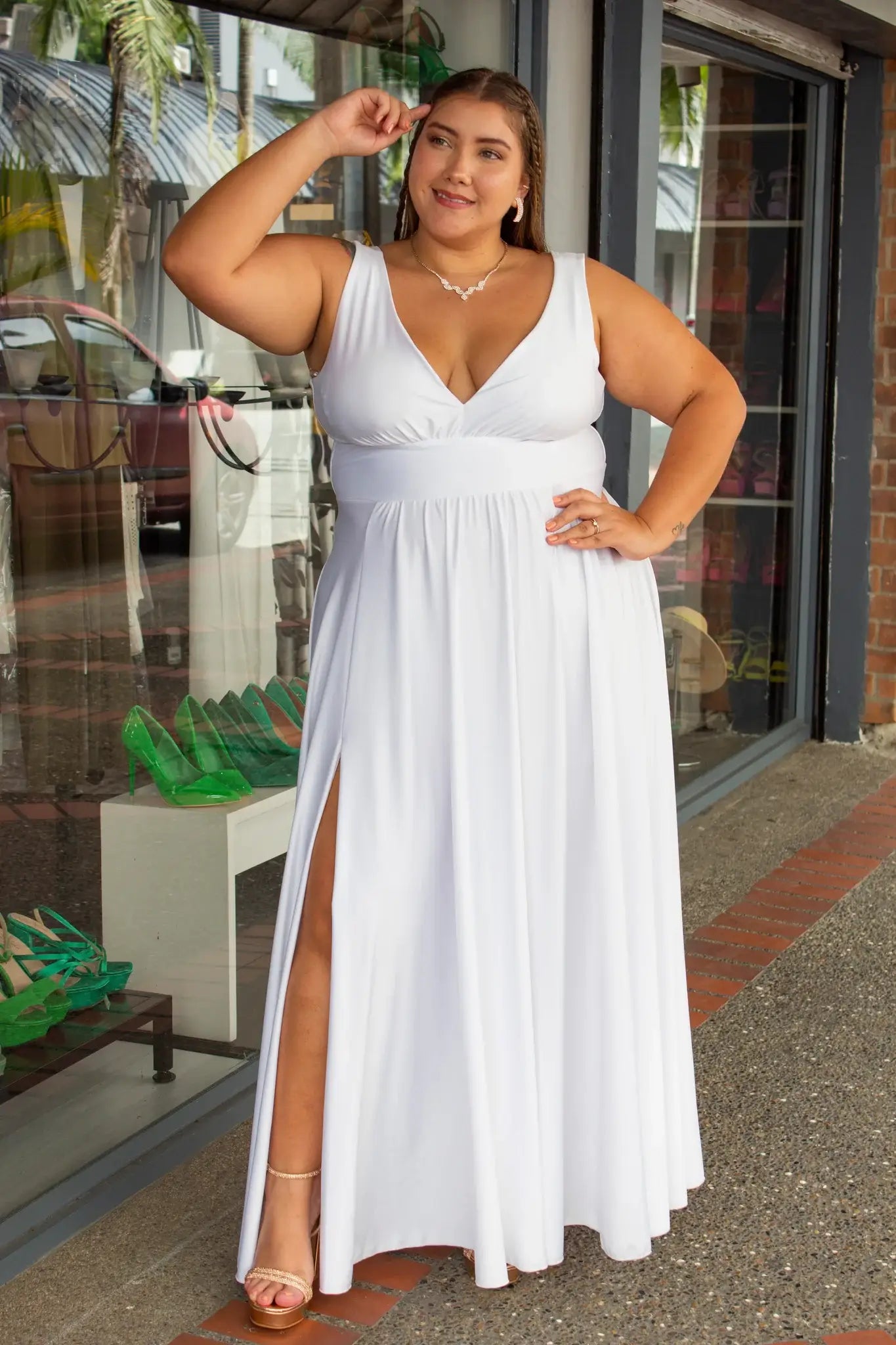 Vestido plus mujer - Isabella