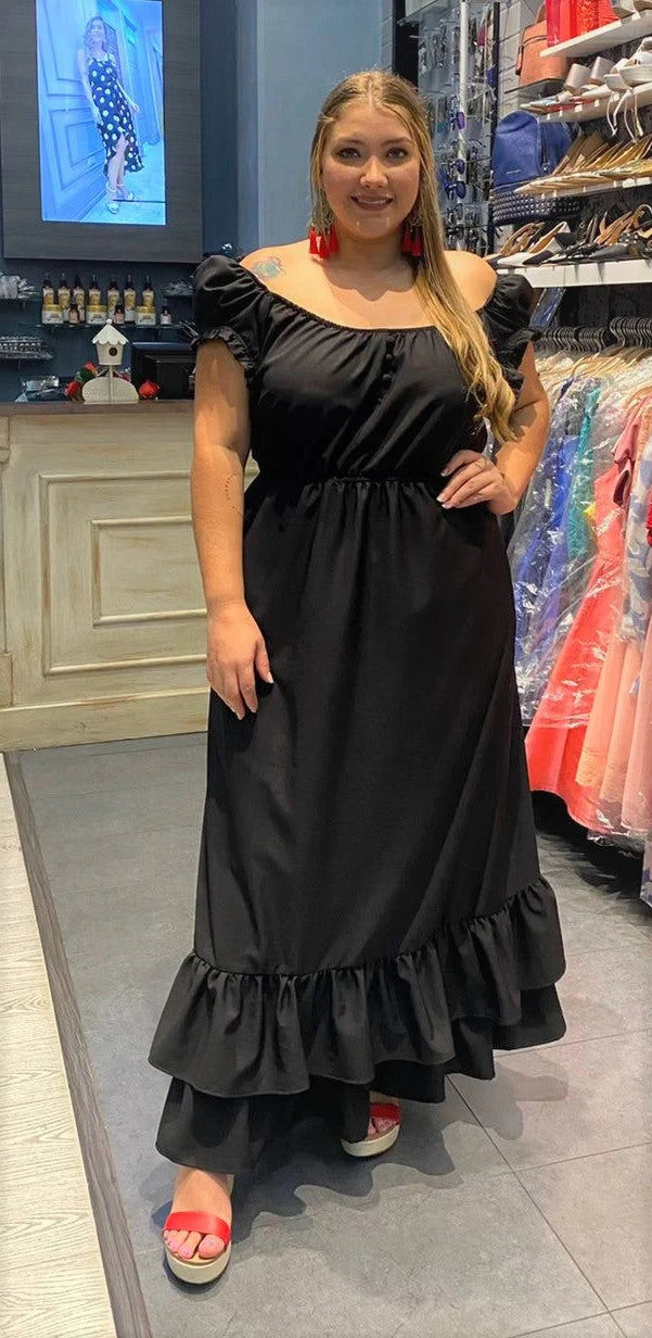 Vestido plus evento formal - Ref: 23741-1152