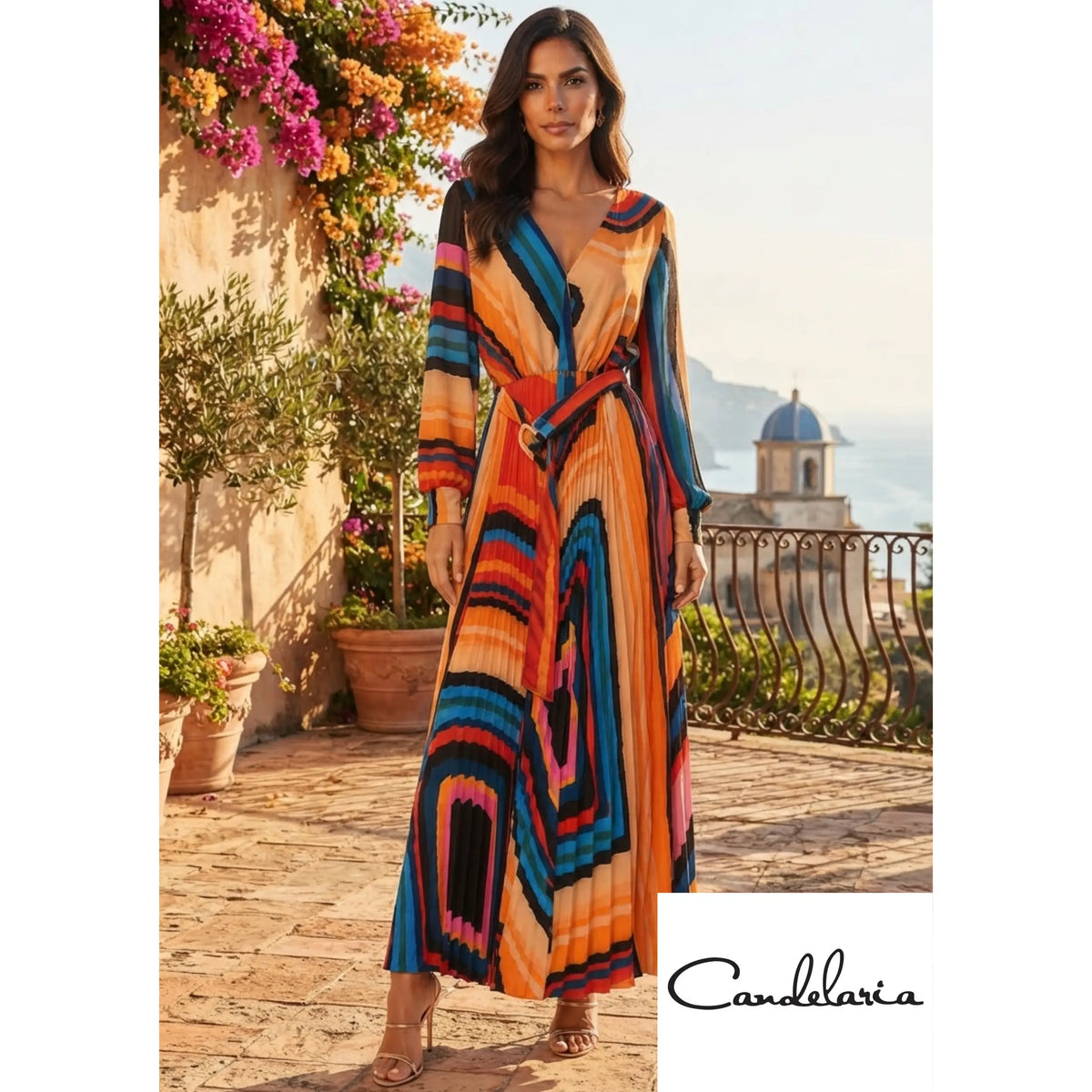 Vestido colorido - Ref: K88905-210