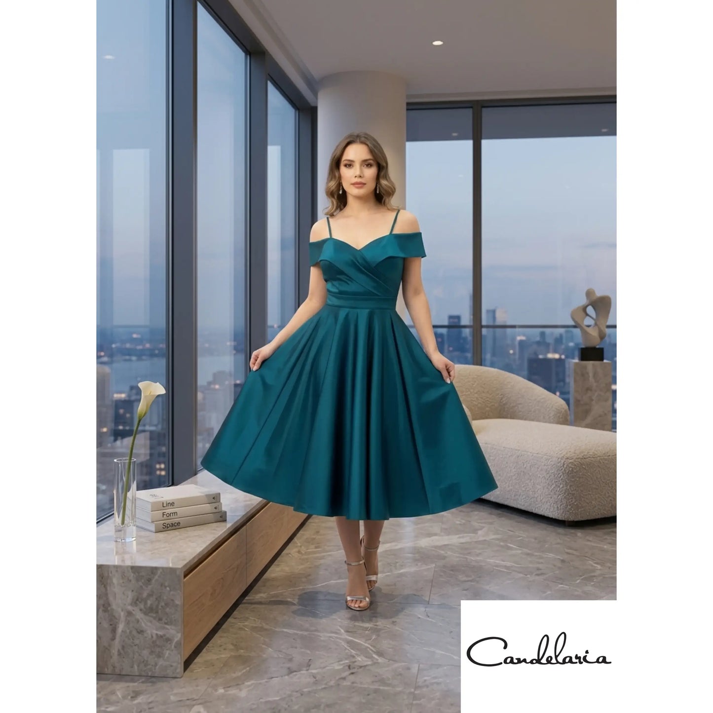 Vestido corto glam look impactante - Ref: K60827-200