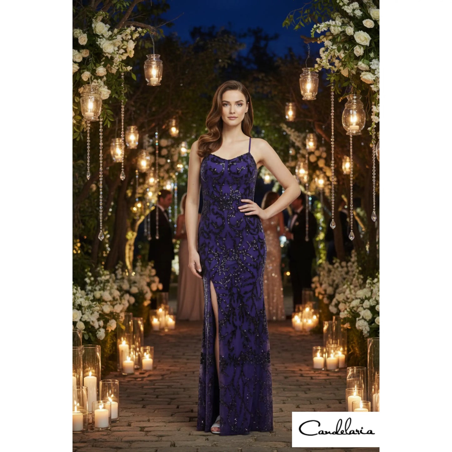 Vestido de gala - Ref: 9446P7-400