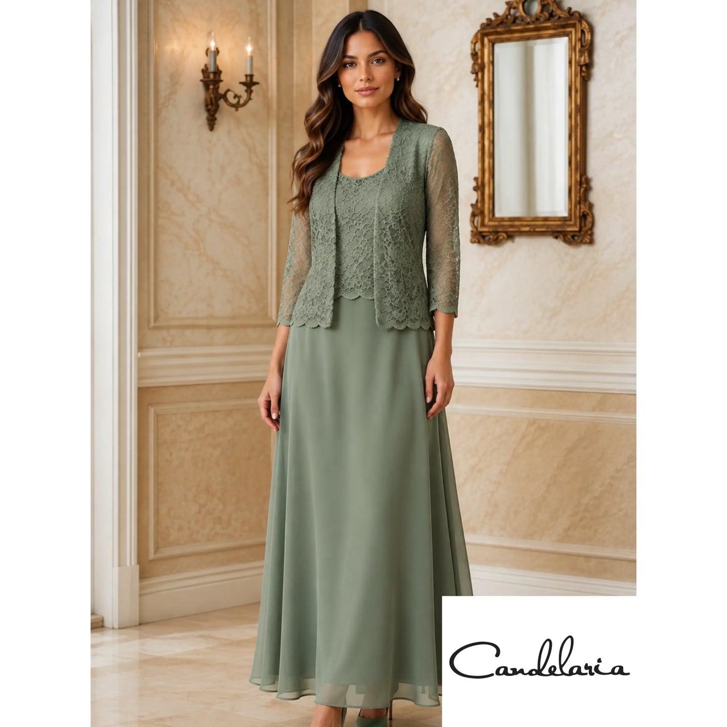 Vestido distinguidos para celebraciones - Ref: 1770-520