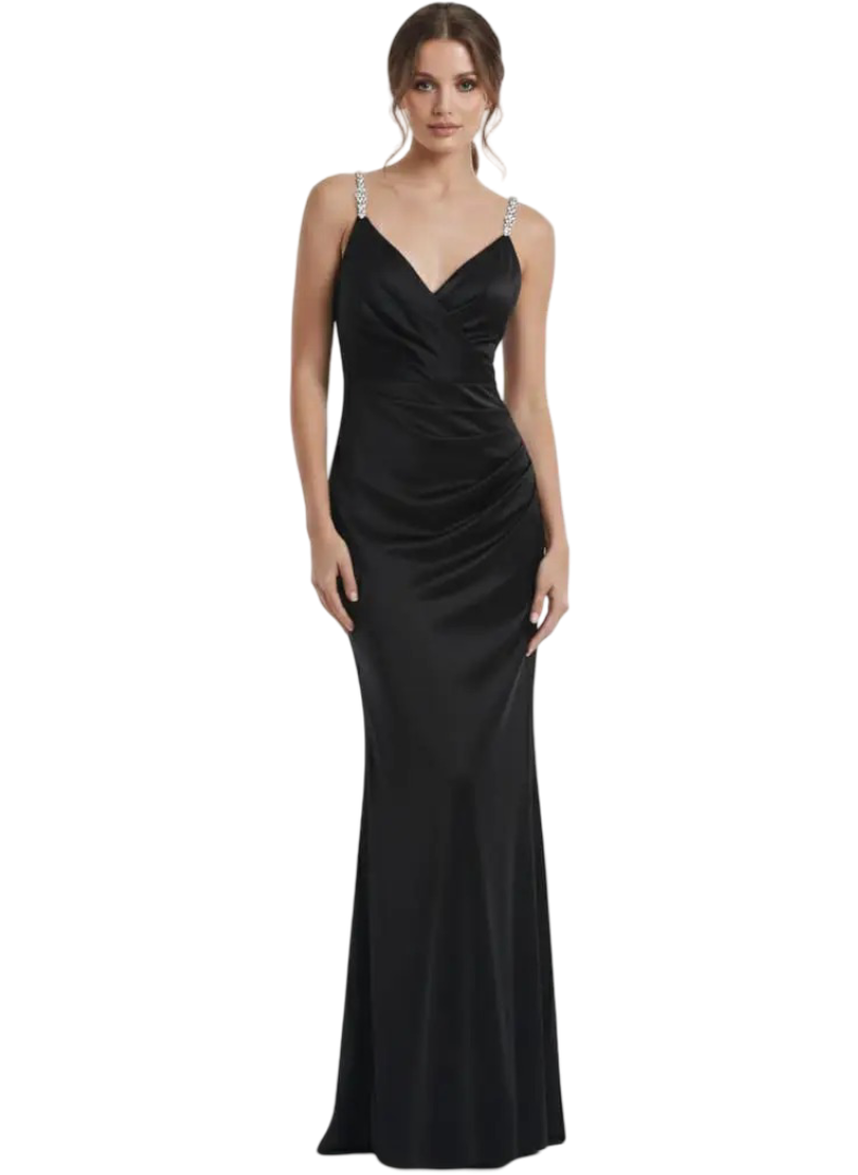 Vestido largo glam noche