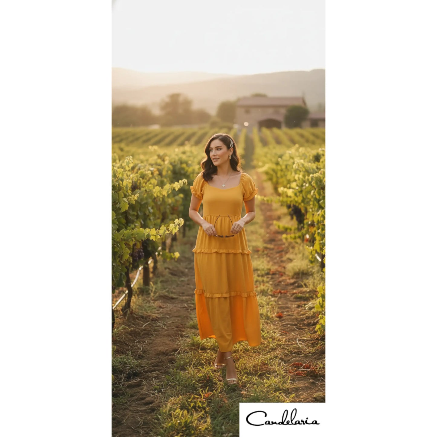 Vestido frescos para el día o eventos campestres