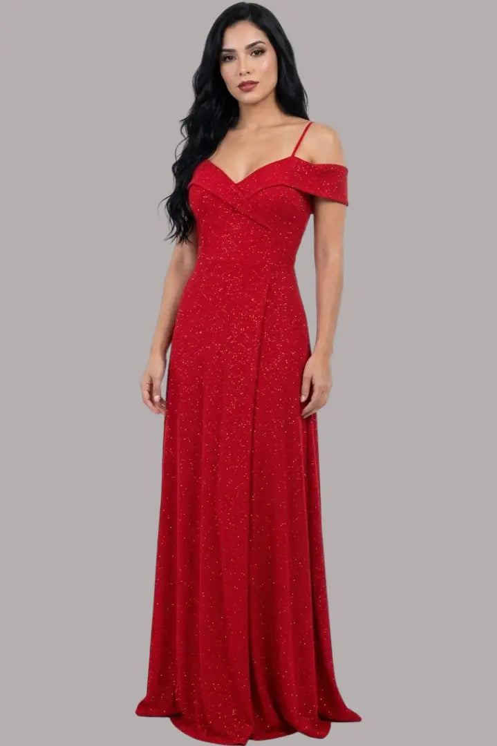 Vestido largo glam para evento - Ref: C08781-290
