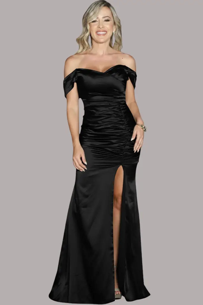 Vestido largo glam silueta definida - Ref: 5193-360