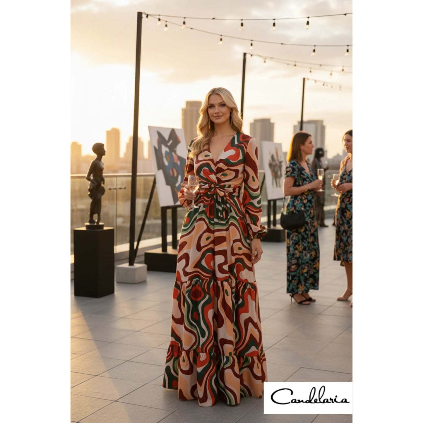 Vestido en oferta evento de día - Ref: 3759-320