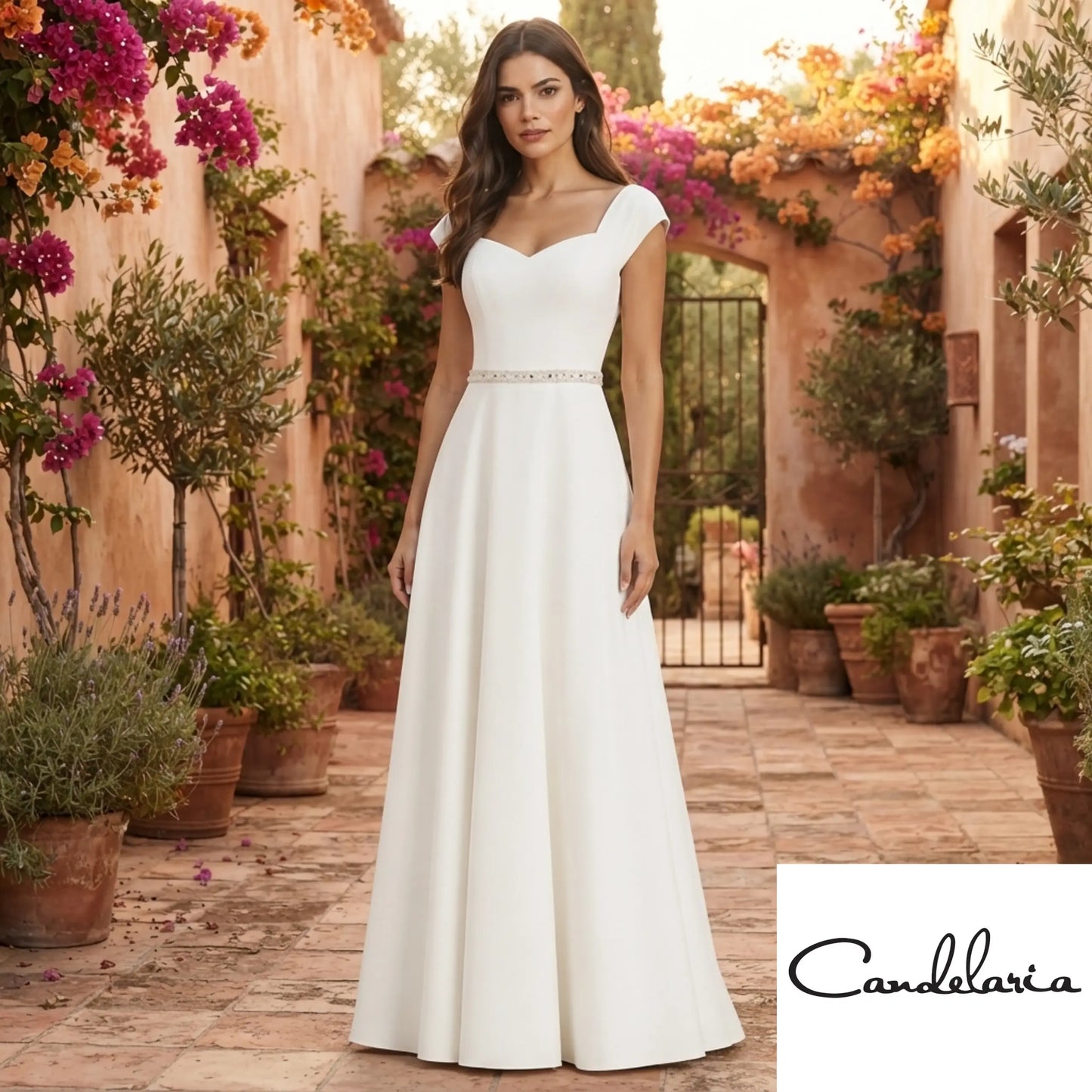 Vestido para fotos de compromiso - Ref: 8172-300
