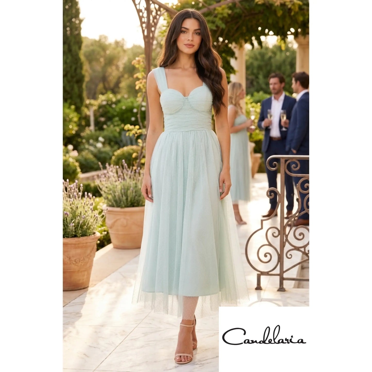 Vestido tull - Ref: DM4078-290