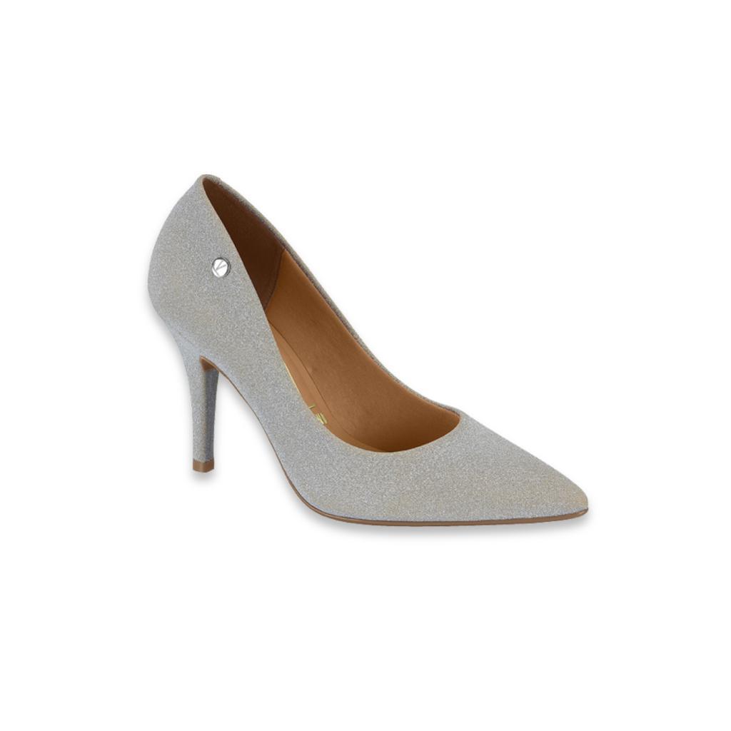 STILETTO CRAQUELE/GLITER GLAMUR PLATEADO