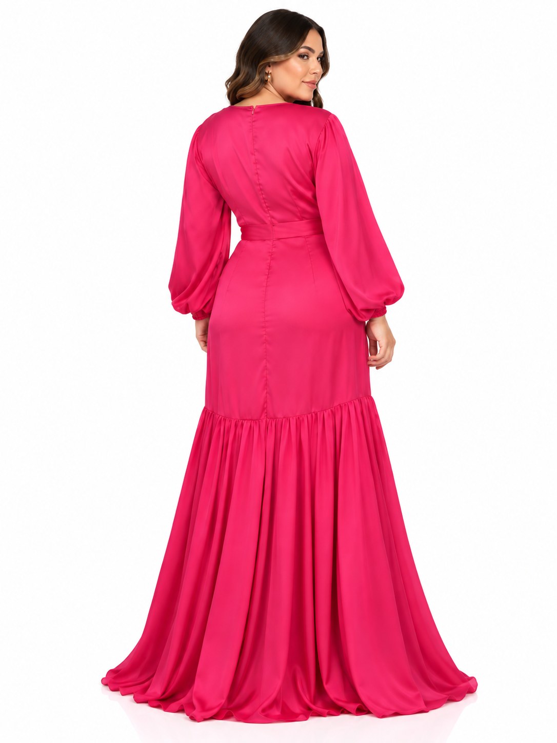 GLAM VL-M/L ABIERTO SATIN FUCSIA XL