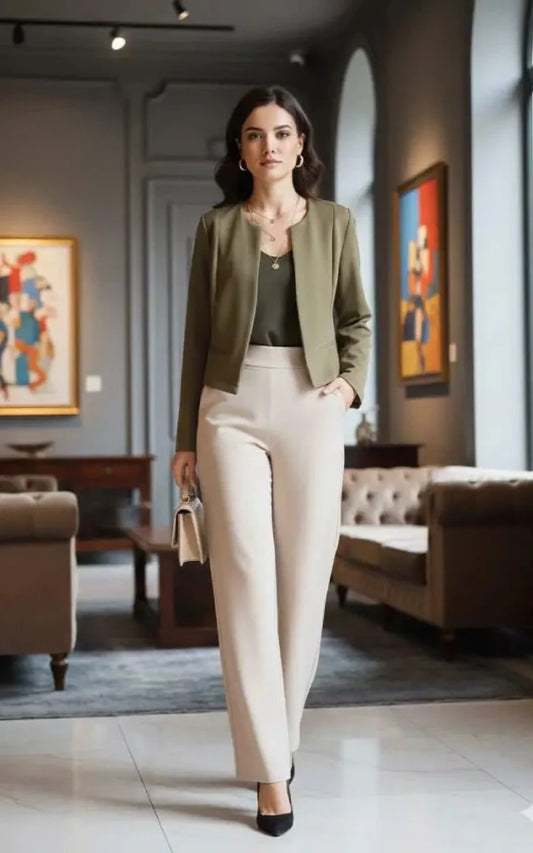 Looks elegantes para oficina: viste con estilo en el trabajo