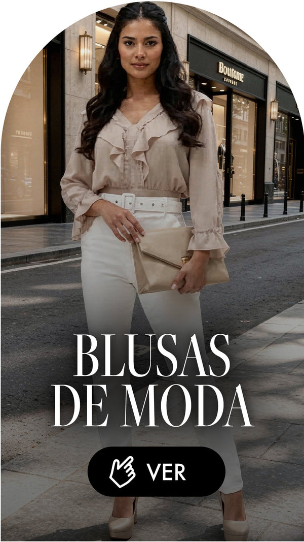 Blusas de moda para mujer