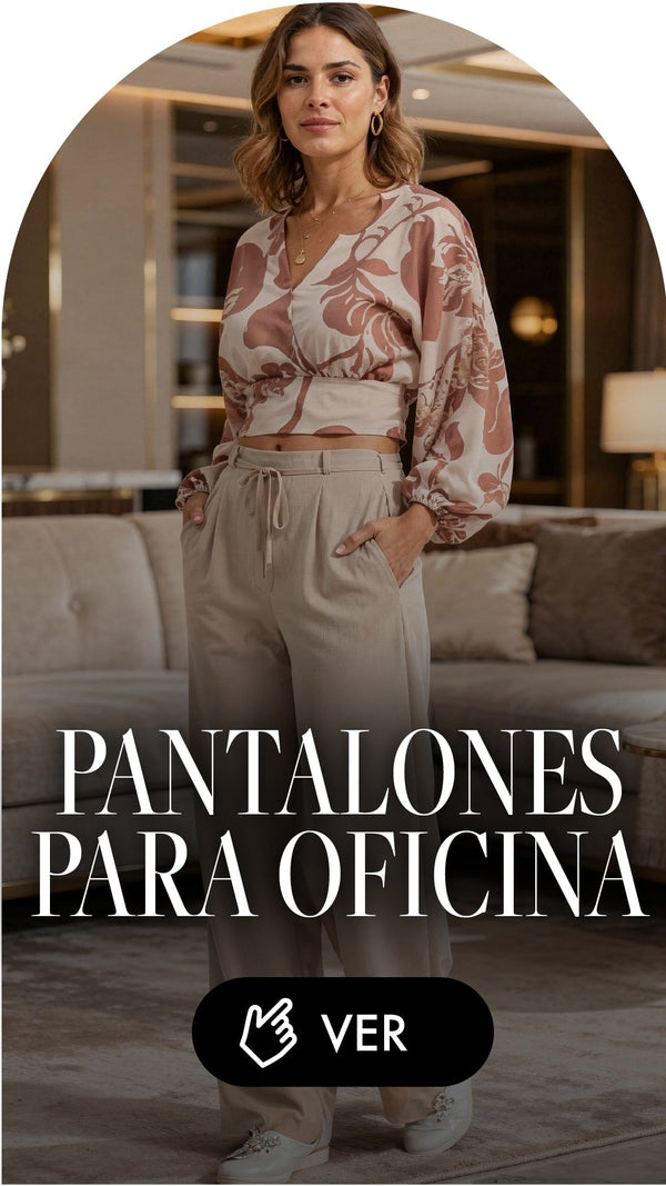 Pantalones para oficina mujer