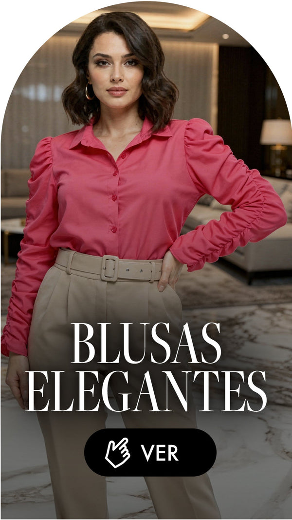Blusas elegantes para dama