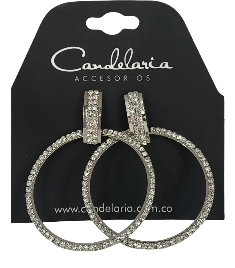 Aretas elegante mujer - Rosa