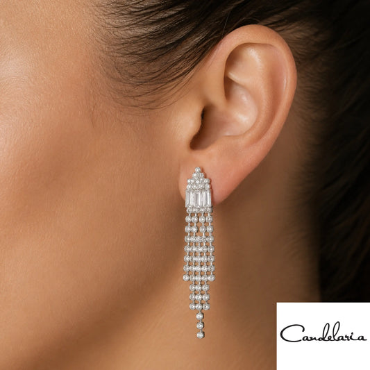 Aretes largos