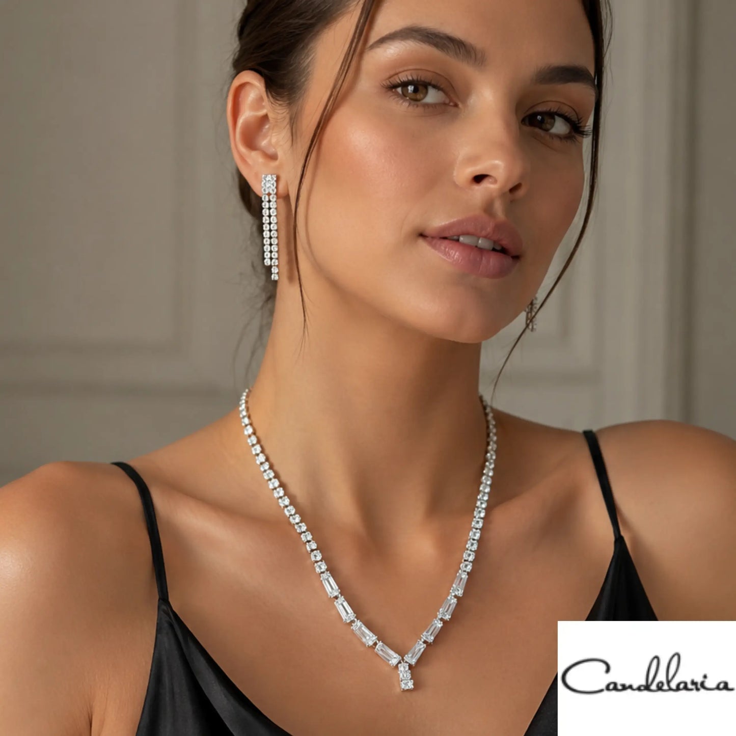 Accesorios minimalistas para blusa de noche - Plu: 1000