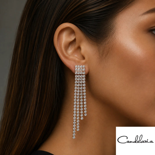 Aretes perfectos para eventos formales - Plu: 1003