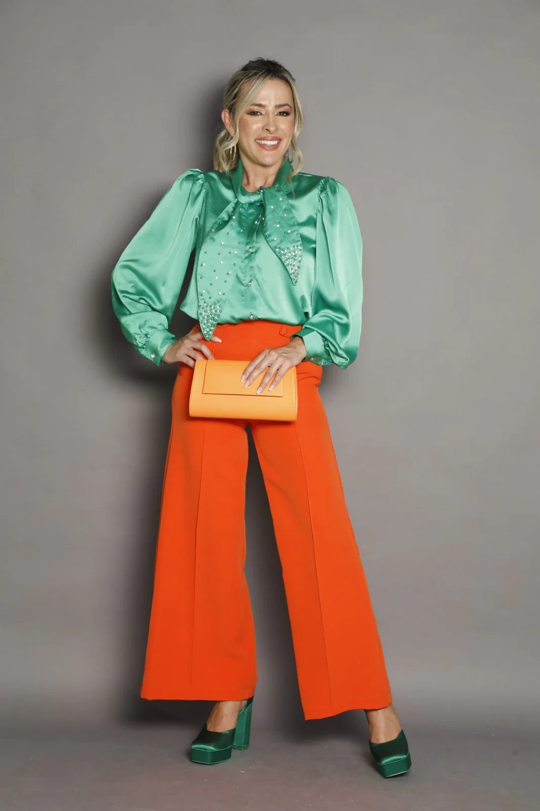 BLUSA ELEGANTE MUJER - ABRIL