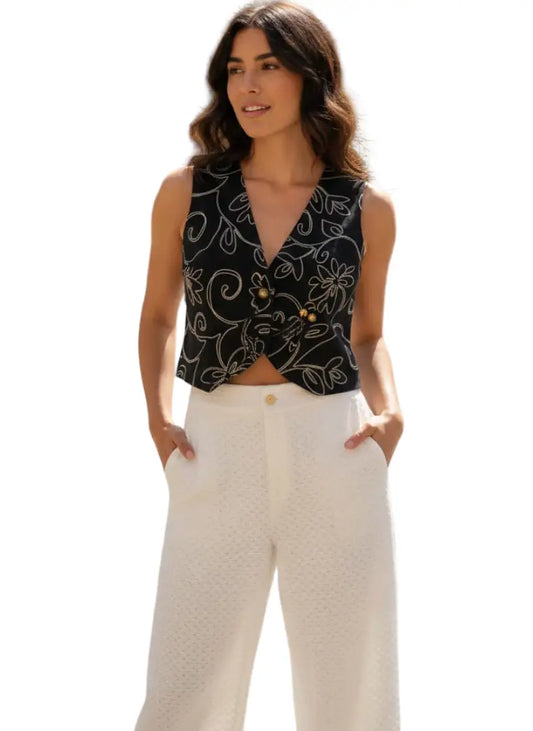 Chaleco casual cómodo