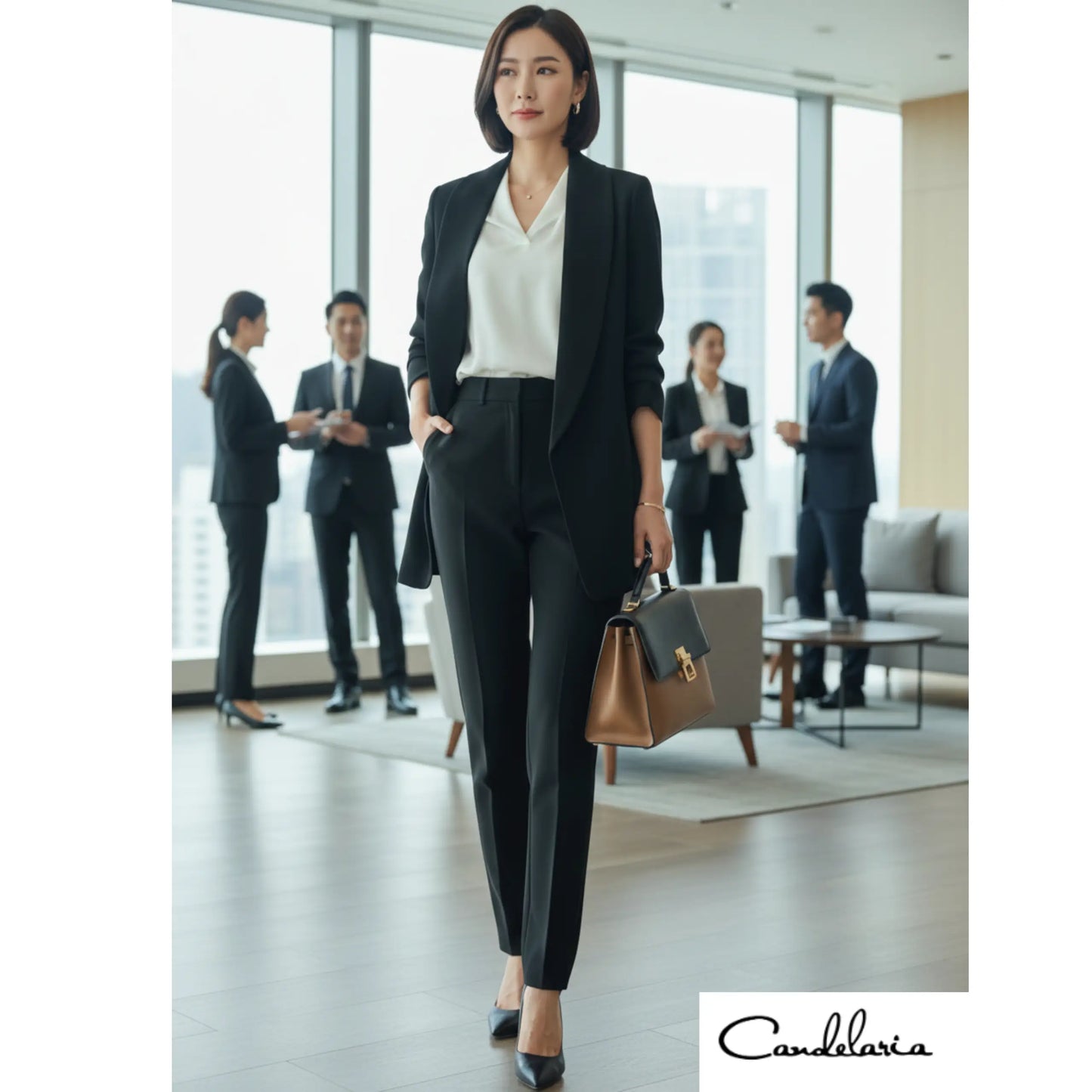 Blazer largo formal - Ref: 12800-120
