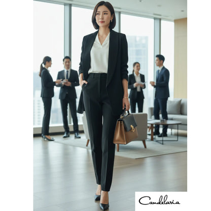 Blazer largo formal - Ref: 12800-120
