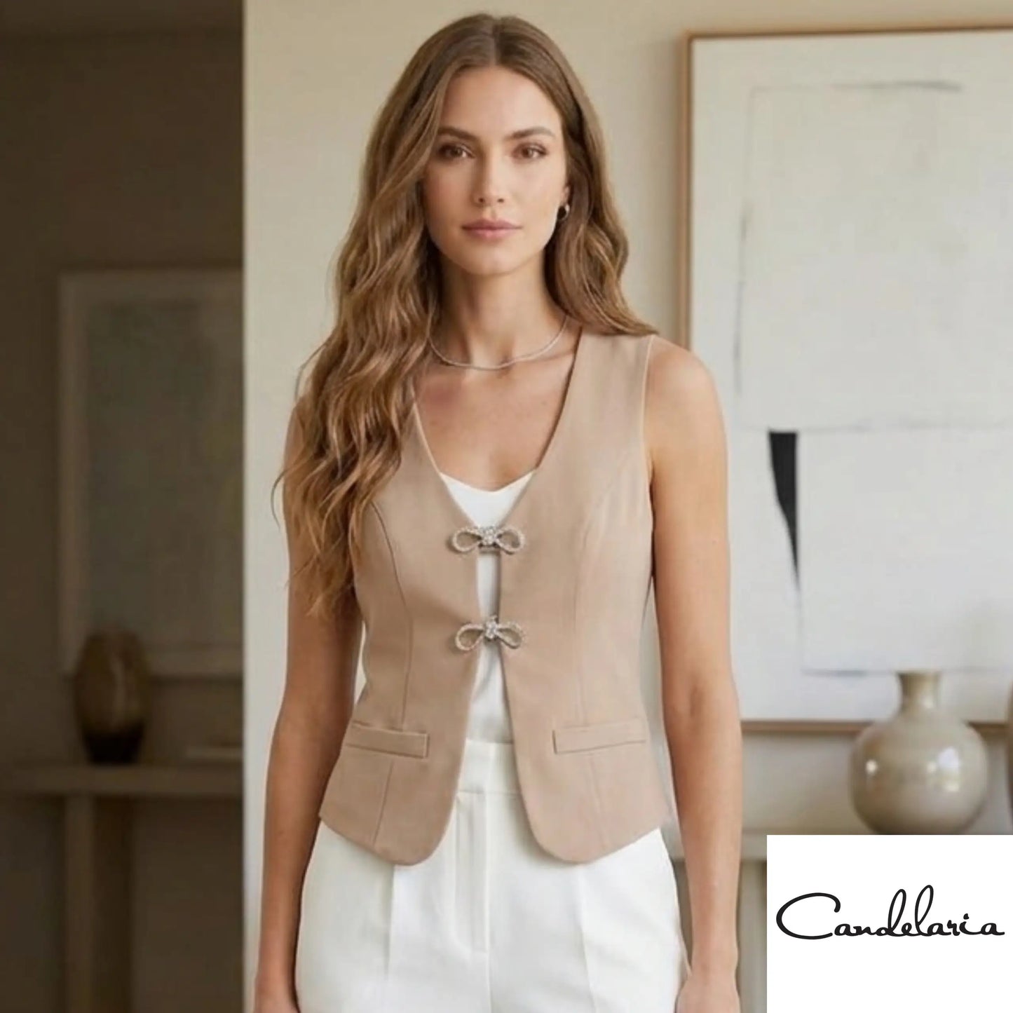 Blazer sin mangas - Ref: 6244-90