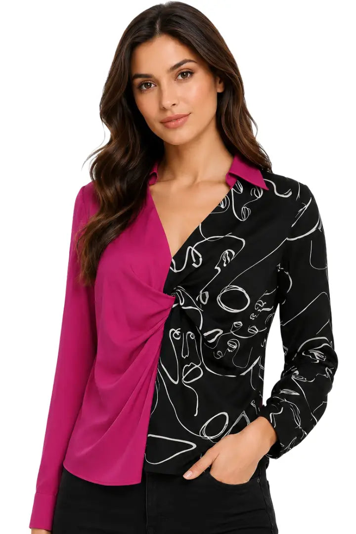 Blusa para mujer casual  - Ref: 37440T-135