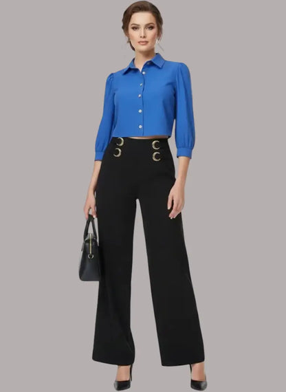 Blusa casual diseño moderno - Ref: BROKS-80