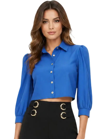 Blusa casual diseño moderno - Ref: BROKS-80