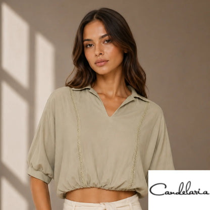 Blusa casual estética moderna - Ref: S11082-100