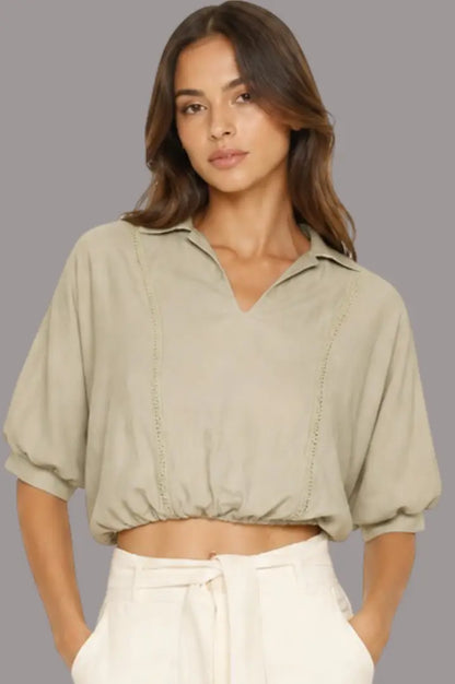 Blusa casual estética moderna - Ref: S11082-100